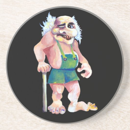 スカンジナビアおもしろいに見える鬼トロール コースター (正面)