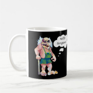 スカンジナビアおもしろいのラブトロール コーヒーマグカップ