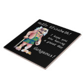 スカンジナビアおもしろいのラブトロール タイル (側面)