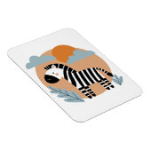 スカンジナビアお洒落の影響を受けたゼブラ マグネット (右側)