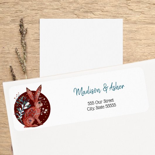 スカンジナビアお洒落フォークアートハレボタニカル ラベル