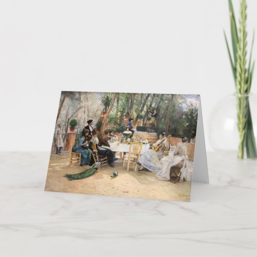 スカンジナビアのアーティストによるランチ | ヒューゴー・バーガー カード (正面)