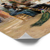 スカンジナビアのアーティストによるランチ | ヒューゴー・バーガー ポスター (角)