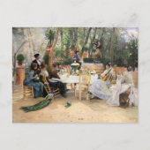 スカンジナビアのアーティストによるランチ | ヒューゴー・バーガー ポストカード (正面)