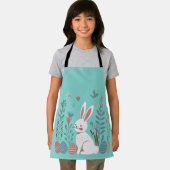 スカンジナビアのエレガンスキュートイースターバニー エプロン (インサイチュ)