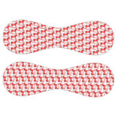 スカンジナビアのクリスマスの揺りパターン（の模様が）ある馬 ソフトボール (パネル)