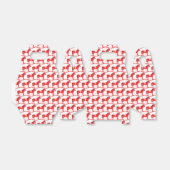 スカンジナビアのクリスマスの揺りパターン(の模様が)ある馬 フェイバーボックス (折り畳みなし)