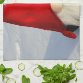 スカンジナビアのクリスマスの格言 キッチンタオル (折り畳み)