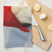 スカンジナビアのクリスマスの格言 キッチンタオル (四つ折り)