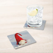 スカンジナビアのクリスマスの格言 スクエアペーパーコースター (インサイチュ)