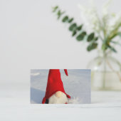 スカンジナビアのクリスマスの格言 名刺 (スタンド正面)