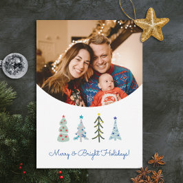 スカンジナビアのクリスマスツリーズドードル シーズンカード