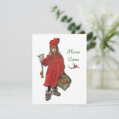 スカンジナビアのクリスマスパーティー 招待状 (スタンド正面)