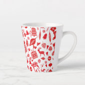 スカンジナビアのクリスマスフェスティバル カフェラテマグ (右)