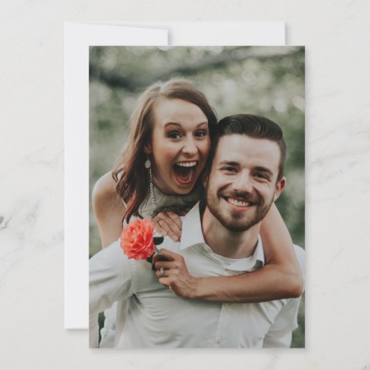 スカンジナビアのクリスマスブラック金ゴールドスターフォト 招待状 (裏面)