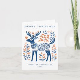 スカンジナビアのクリスマスホリデー カード