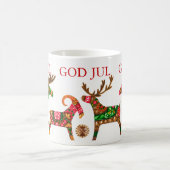 スカンジナビアのクリスマスマグ コーヒーマグカップ (中央)
