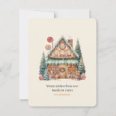 スカンジナビアのクリスマスマジック シーズンカード (正面)