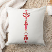 スカンジナビアのクリスマスモダンなパターン枕 クッション (ブランケット)