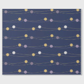 スカンジナビアのクリスマスラッピング紙 ラッピングペーパー (フラット)