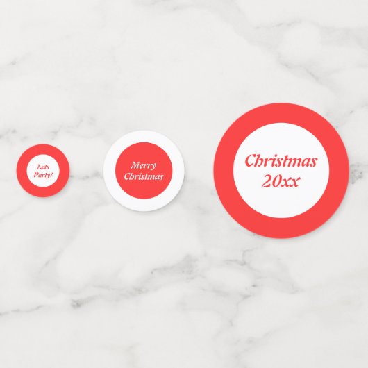 スカンジナビアのクリスマスロッキングホースカスタム コンフェッティ (正面)