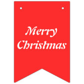 スカンジナビアのクリスマスロッキングホースカスタム バンティングフラッグ (第3の旗)