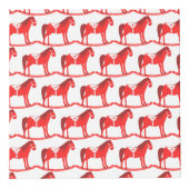 スカンジナビアのクリスマスロッキングホースカスタム フォトキューブ (右)