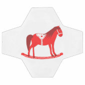 スカンジナビアのクリスマスロッキングホース サッカーボール (フラット)