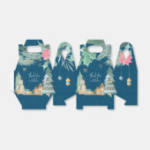 スカンジナビアのクリスマス冬の最初の誕生日 フェイバーボックス (折り畳みなし)