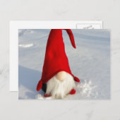 スカンジナビアのクリスマス格言 シーズンポストカード (正面/裏面)