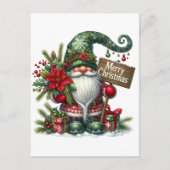 スカンジナビアのクリスマス格言 ポストカード (正面)