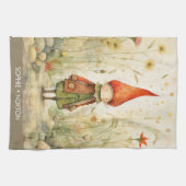 スカンジナビアのクリスマス秋格言 キッチンタオル (横)