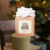 スカンジナビアのクリスマス魔法 スクエアシール