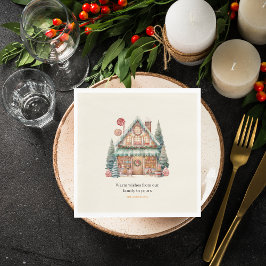 スカンジナビアのクリスマス魔法 スタンダードランチョンナプキン