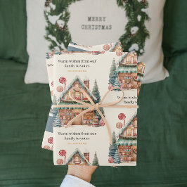 スカンジナビアのクリスマス魔法 ラッピングペーパーシート