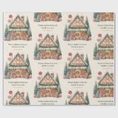 スカンジナビアのクリスマス魔法 ラッピングペーパー (フラット)