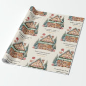 スカンジナビアのクリスマス魔法 ラッピングペーパー (アンロールド)