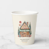 スカンジナビアのクリスマス魔法 紙コップ (裏面)