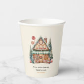 スカンジナビアのクリスマス魔法 紙コップ (正面)