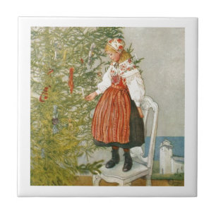 スカンジナビアのクリスマス タイル