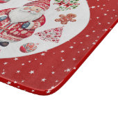 スカンジナビアのサンタクロース赤 カッティングボード (角)