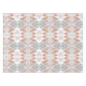 スカンジナビアのシックなバラ金ゴールド幾何学白大理石 テーブルクロス (正面(横))