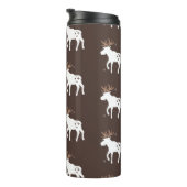 スカンジナビアのシック：ヴィンテージシームレスなパターン タンブラー (回転右)