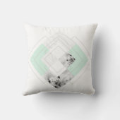 スカンジナビアのスタイルによって輪郭を描かれるデザイン クッション (裏面)