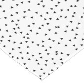 スカンジナビアのスタイルの三角形パターン ショートテーブルランナー (コーナー)