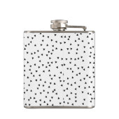 スカンジナビアのスタイルの三角形パターン フラスク (裏面)