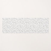 スカンジナビアのスタイルの三角形パターン ヨガマット (正面(横))