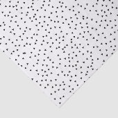 スカンジナビアのスタイルの三角形パターン 薄葉紙 (詳細)