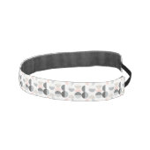 スカンジナビアのスタイルの半円パターン アスレチックヘッドバンド (右)