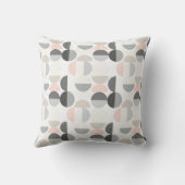 スカンジナビアのスタイルの半円パターン クッション (裏面)